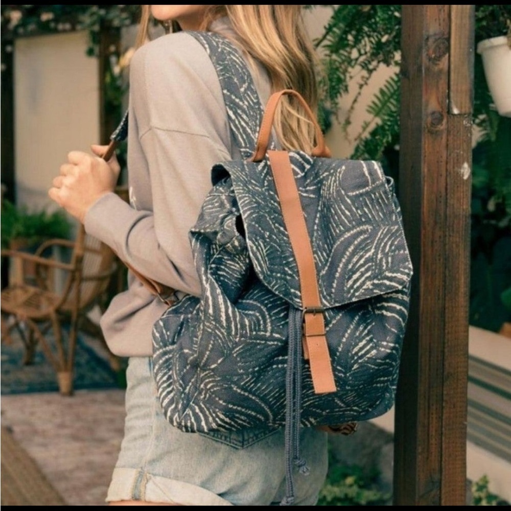 Lu & Elle Paradise Palm Backpack